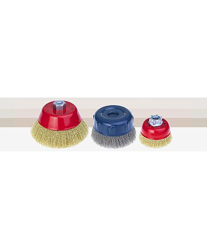 CEPILLO P/PULIDORA T/COPA 4 PULG LATON HEAVY DUTY TCA1000 5/8 PULG (NC)