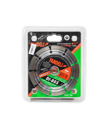DISCO DIAMANTE FANDELI 4 1/2 SEGMENTADO (SECO) 73715