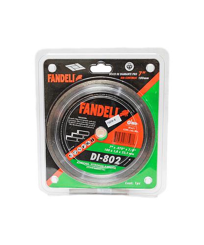 DISCO DIAMANTE FANDELI 7 1/4 HUMEDO 73728