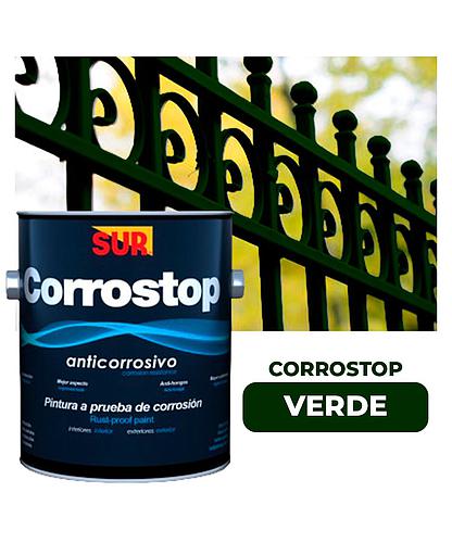ANTICORROSIVO CORROSTOP 9100 VERDE GALON SUR