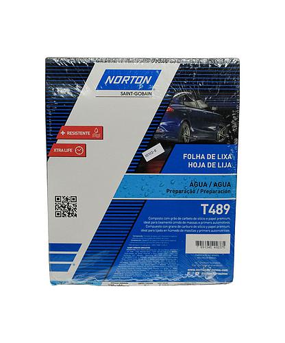 LIJA AGUA NORTON  T277  / T489 Nº 180