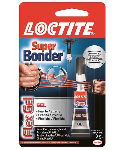 PEGAMENTO SUPER BONDER FLEX GEL 3GRS. LOCTITE (NC)