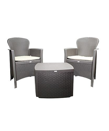 SALA P/TERRAZA 3PCS SET-TREE-MOKA