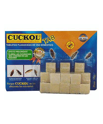 CUCARACHACIDA EN PASTILLA 55GR. CUCKOL