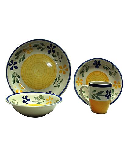 VAJILLA DE PORCELANA 16 PZS. VS-16STW