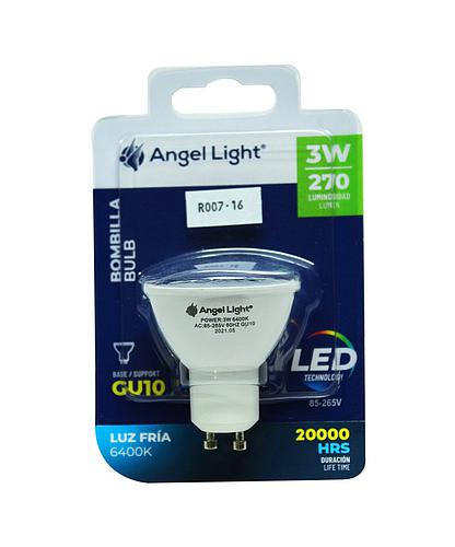 REFLECTOR DICROICO LED BLANCA 3W A105-LTPGU-3W