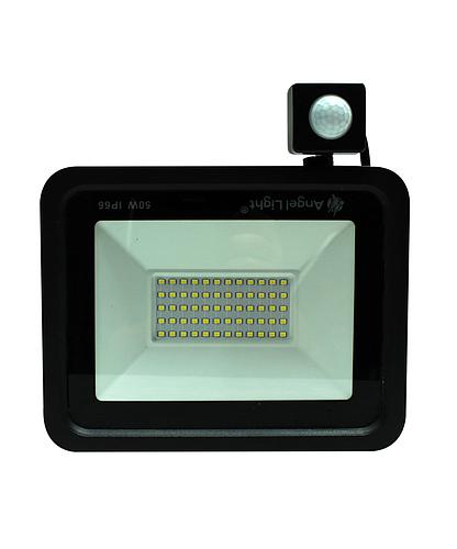 LAMPARA LED TIPO REFLECTOR C/SENSOR MOV. 50W A105-FLS-50W