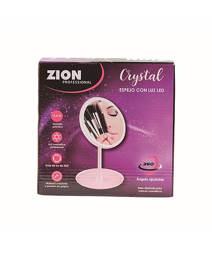 ESPEJO PEDESTAL C/BOMBILLO LED ZN-263