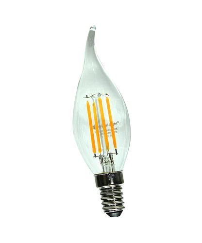 BOMBILLO LED 4W AMARILLA A105-GC35-4Y-L