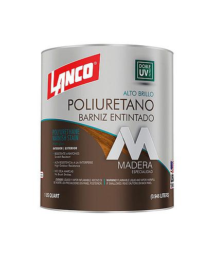 BARNIZ C/TINTE POLYURETHANE NOGAL / WALLNUT CUARTO