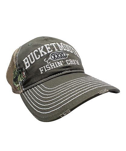 GORRA OUTDOOR BUCKETMOUTH BASS OLIVE BAS-027