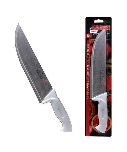 CUCHILLO CHEF ACERO INOX 10 PULG 225G KN1-065 (DESC)