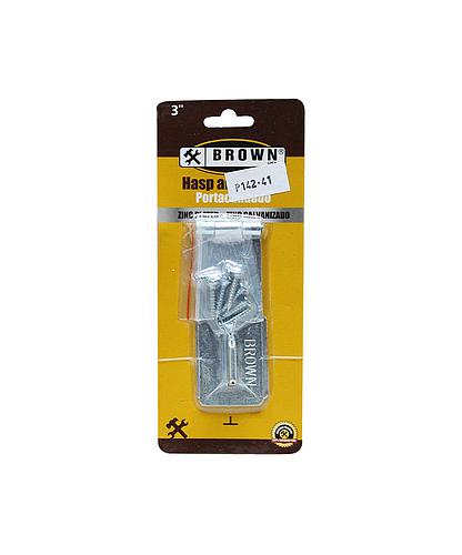 PORTA CANDADO GALV HEAVY DUTY 3 PULG BRZ00300