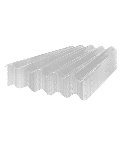 LAMINA PLAST CANAL DURALITA P7 CAL. 100 BLANCO NAT. 6 PIES