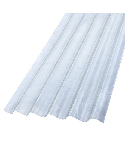 LAMINA PLAST CANAL DURALITA P7 CAL. 100 BLANCO NAT. 9 PIES