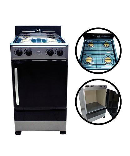 COCINA C/GABINETE 4Q. GRIS/NEGRO IML C-4GGN