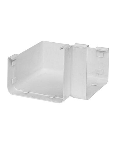 ESQUINERO PVC INTERNO P/CANOA LISA AMANCO 910377