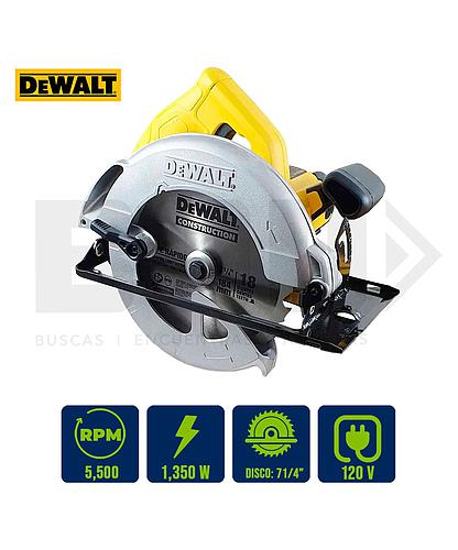 SIERRA CIRCULAR 7 1/4PLG. 1500W DEWALT DWE5615-B3