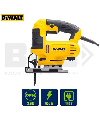 SIERRA CALADORA ORBITAL VEL. VAR. 650W DEWALT DWE300-B3