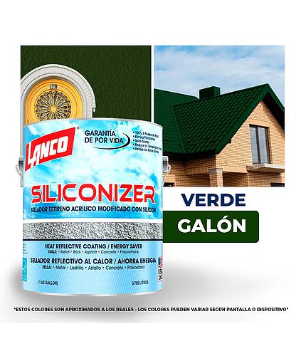 IMPERMEABILIZANTE SILICONIZER VERDE GAL. LANCO RC-202-4
