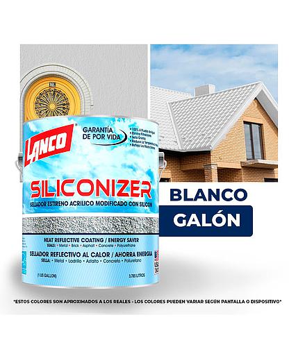 IMPERMEABILIZANTE SILICONIZER BLANCO GAL. LANCO RC-200-4