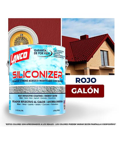 IMPERMEABILIZANTE SILICONIZER ROJO GAL. LANCO RC-201-4