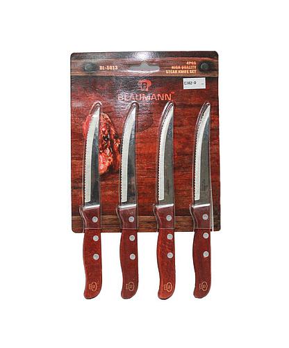 SET CUCHILLO C/SIERRA 4PCS BL-5013