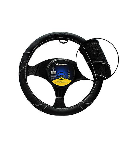 FORRO P/TIMON AUTO MICHELIN NEGRO CUERO ML-1005-N