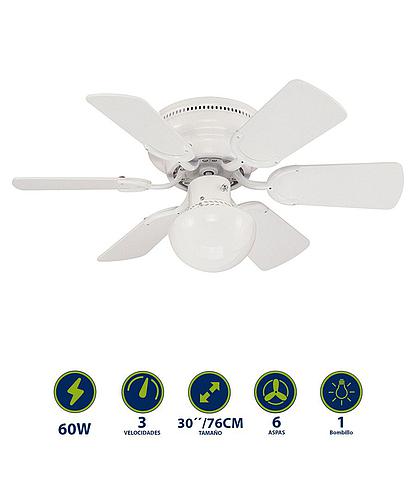 VENTILADOR PETITE 30 PULG 78108 BLANCO