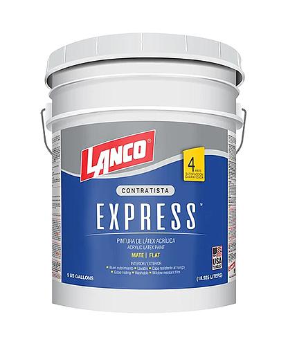 PINTURA LANCO EXPRESS LATEX CUBETA