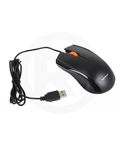 MOUSE ALAMBRICO USB 2.0 NEGRO RADIOSHACK