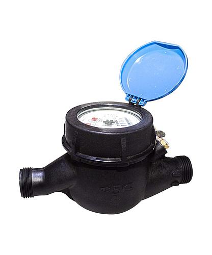 MEDIDOR AGUA ITALIANO ZENNER PVC 3/4 PULG (NC)