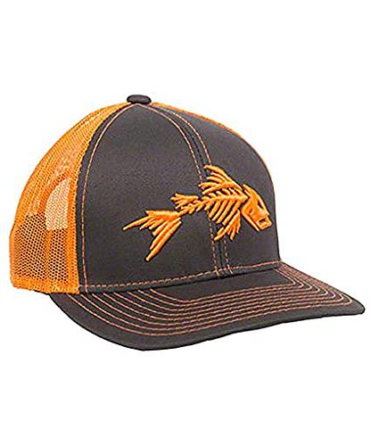 GORRA OUTDOOR SKELE BONE CHARCOAL/ORANGE BON-800