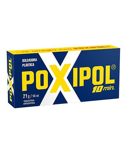 PEGAMENTO EPOXICO P/ SOLDADURA GRIS 14ML POXIPOL