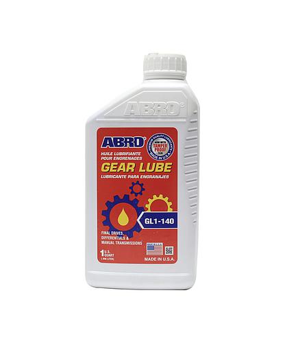 ACEITE P/CAJA MANUAL-DIFERENCIAL GL1 140 1QT. ABRO