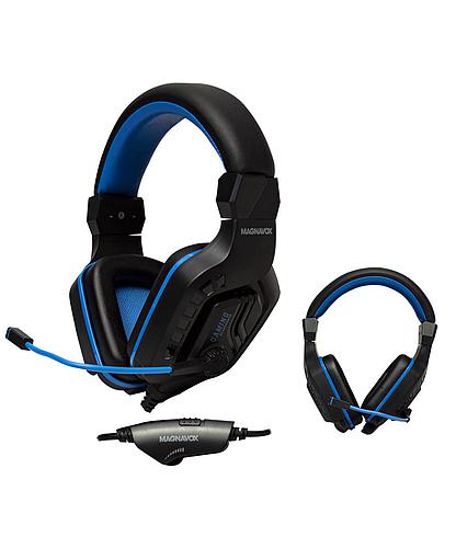 AUDIFONOS T/DIADEMA GAMING AZUL MAGNAVOX MGA3129-M0