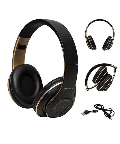 AUDIFONOS T/DIADEMA GAMING INALAMBRICO NEGRO MAGNAVOX MBH4211-M0