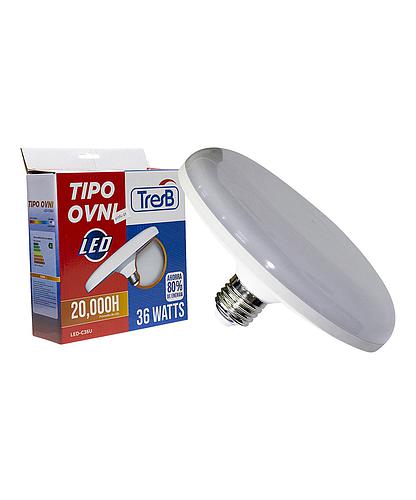 LAMPARA LED TECHO TIPO OVNI 36W E27 3B LED-C36U