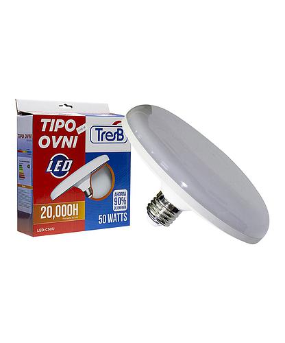 LAMPARA LED TECHO TIPO OVNI 50W E27 3B LED-C50U