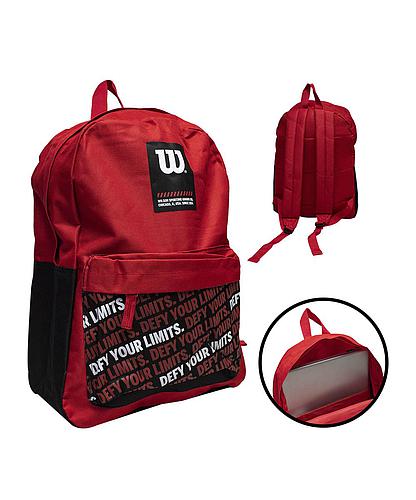 MOCHILA WILSON DAGER UNISEX ROJO 65.010528RE