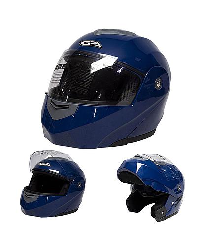 CASCO MOTO ABATIBLE AZUL L TM-18023-L