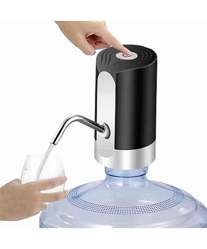 BOMBA P/GARRAFON DE AGUA RECARG. LHC-800625/LHC-9573 NEGRO