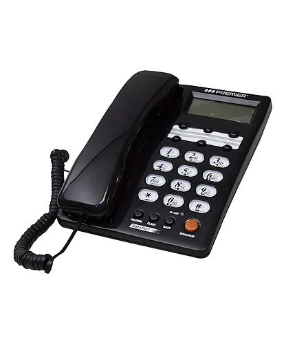TELEFONO ALAMBRICO PREMIER C/IDENTIFICADOR TEL-7801ID
