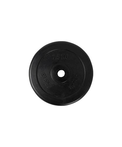 DISCO PARA PESAS FORRADO EN CAUCHO 7.5KG HO-1332