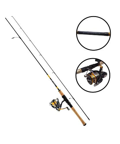 CAÑA PESCA C/CARRETE SPINNING DAIWA REVROS LT 30/7 RVRLT30-4BI/G702M