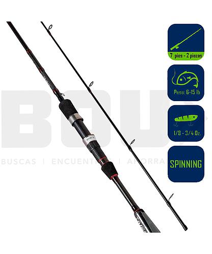 CAÑA PESCA SPINNING DAIWA LAGUNA 7PIES LAG702MFS