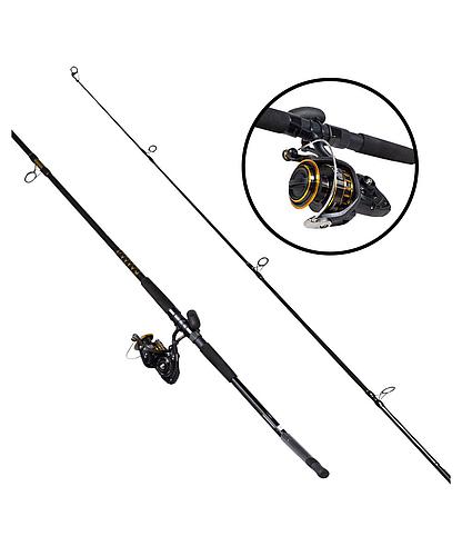 CAÑA PESCA C/CARRETE SPINNING DAIWA SW BG 45/9 BG4500/902MH