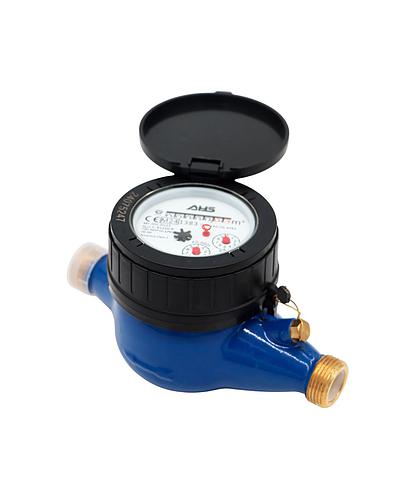 MEDIDOR AGUA ITALIANO AHS BRONCE 1/2 PULG SJLFC R160